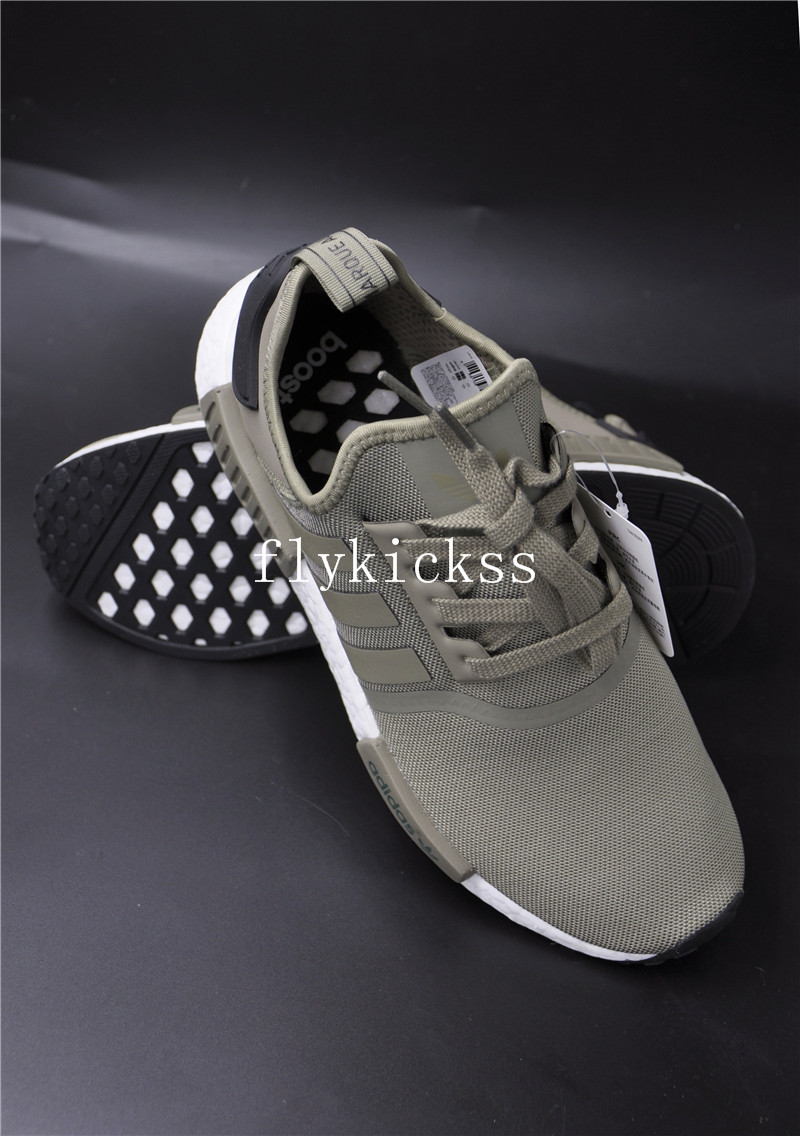 Real Boost Adidas NMD XR1 PK Green BA7249